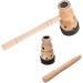 CHENGYIDA Wooden Gourd Moxa Box - Moxibustion Burner Tool for Acupuncture & Massage - Buy Online on GoSupps.com