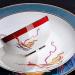 Stylish Dinner Set for Luxury Restaurant and Home Porcelain Dinnerware Set Vintage Service for 2 Chinese Style Porcelain 16-Piece Dinnerware Set Super White Dinner Set Kitchenware - Buy Online on GoSupps.com
