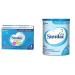 Similac Advance Step 1 Non-gmo Baby Formula Concentrated Liquid 385ml 0+ Months Blue 12 Count & Step 1 Non-GMO Baby Formula Powder 850 g 0+ Months