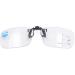 Multi-Focus Reading Glasses with Blue Light Blocking PC Lenses - Clip-On Clear Vision International Shipping - Buy Online on GoSupps.com