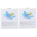 Yardwe 48 Pcs Color Paper Grabber Stain Paper for Clothes Laundry Products Clothes Color Dye Catcher Clothes Stain Remover Spot Cleaner Home Laundry Washing Paper Wash and Care Confetti As Shownx2pcs mediumx2pcs