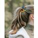 WIRESTER Satin Hair Scrunchies Set - Sunflowers Daises Pattern | Soft Silk Hair Ties for Women Girls - Buy Online on GoSupps.com