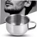 4-Piece Stainless Steel Shaving Bowl Set - Perfect Gift for Men | International Shipping Available - Buy Online on GoSupps.com