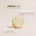 Arganicare | Brosse Shampooing en Silicone | Massage du Cuir Chevelu | Exfoliation Douce | Aide au Nettoyage | Sous la Douche - Buy Online on GoSupps.com