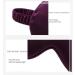 Buy Double-Sided Silk Sleep Mask - Blackout Eye Mask for Travel & Relaxation - Soft & Comfortable (Dark Purple - Buy Online on GoSupps.com