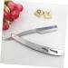 Angoily 2pcs Mustache Scissors & Manual Shaver Set for Men | Stainless Steel Old Fashioned Grooming Tool - International Shipping - Buy Online on GoSupps.com