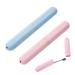 Portable Toothbrush Case Set - 2 Pack | Travel-Friendly Toothbrush Covers for Family - Blue & Pink - Buy Online on GoSupps.com