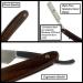 G.B.S Handmade Straight Edge Barber Razor - Sharp Carbon Steel Blade & Vintage Wood Handle for Precision Shaving - Buy Online on GoSupps.com