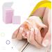 lmoikesz 4set Wide Range Of Uses Nail Cleaning Pads Manicures Pedicures And Nail Art Professional Enough Cotton pink - Buy Online on GoSupps.com