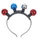 TQUXNGA Disco &Tinsels Shape Headband for Women Fashion LED Hair Hoop Christmas Party Hairband Woman Hair Accessories