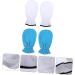 Healeved Mitaines De Cire Professionnelles R utilisables 2 Paires Taille Unique Exfoliation Hydratation Soins Mains Spa Domicile Bleu Blanc - Buy Online on GoSupps.com