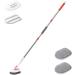 Triangular Bathroom Scrubbers Multifunctional Brush Tile Scrubbers Tub Scrubbers Long Cleanings Brush For Floor Wall Bathtub - Buy Online on GoSupps.com