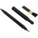 Pongnas 3 Pieces Beard Pencil Filler Dual Head 4 Tips Beard Pencil Waterproof Long Lasting Beard Shaping Pen for Mustache Black - Buy Online on GoSupps.com