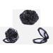 Lurrose Vintage Folding Plastic Rose Compact Mirror | Double Sided Travel Makeup Mirror - Buy Online on GoSupps.com