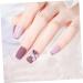 Coheali 5 in 1 Nail Art Silicone Shapes - DIY Gel & Resin Nail Decoration Templates 3D Nail Charms 5.5x5.5cm - Buy Online on GoSupps.com