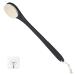 Back brush shower back brush for showering for seniors shower brush back bath brush with long handle black