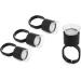 Ink Ring Cups 50pcs for Microblading & Permanent Makeup - Medium Holder with Sponge Caps for Eyelash & Eyebrow Extensions | Microblading Supplies KW - Buy Online on GoSupps.com