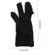 FRCOLOR 3pcs Hairdressing Gloves Heat Gloves Hair Styling Hair Curling Cotton Gloves Modeling Hair Curler - Buy Online on GoSupps.com