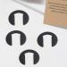 U-Shape Anti-Slip Silicone Nose Pads for Glasses & Sunglasses Comfort & Stability | Eyeglass Accessories in Black - Buy Online on GoSupps.com