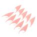 Homoyoyo 5 Pairs Artificial Elf Ears Elf Ear Headdress Fairy Pixie Elf Ear Elf Ear Headpiece Fairy Ears Angel Ear Holiday Decorative Ears Fairy Pink TPR Soft Glue Toy Elf Ear Prop