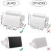 Heavy Duty Rolling Tube Toothpaste Squeezer with Rubber Pad - Bathroom Essential in White - Buy Online on GoSupps.com
