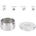 Kit de Capsules de caf R utilisables Dosette de caf R utilisable en Acier Inoxydable pour Machine caf Facile Nettoyer Go t personnalis (avec filtres en papier Brosse Cuill re Avec Filtres en Papier Brosse Cuill re Presse - Buy Online on GoSupps.com