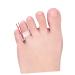 Lurrose Silicone Bunion Cushion Spacer - 4 Pairs Men's Gel Foot Care Tool for Women - Bunion Sleeve Separator - Buy Online on GoSupps.com
