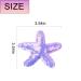 Sequin Starfish Hair Clips - Purple Glitter Hair Pins for Women and Girls (4PCS) - Buy Online on GoSupps.com