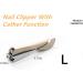 Stainless Steel Nail Cutter with Catcher Function Fingernail&Toenail Clippers for Men and Women Kids and Seniors (Gold) - Buy Online on GoSupps.com