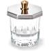 Shop Alexnailart Glass Crystal Dappen Dish with Metal Lid - Premium Nail Art Tool for Acrylic Powder - Buy Online on GoSupps.com