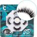 Icycheer 5D Handmade Fluffy Dramatic False Eyelashes - 7 Pairs Thick Multi-Layered Pack - Buy Online on GoSupps.com