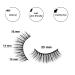 YKLL False Eyelashes - Wispy 3D Faux Mink Lashes | Natural Look & Reusable - Pack of 5 Pairs - Buy Online on GoSupps.com