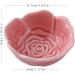 Fruit Bowl Snack Containers Flower Shaped Ceramic Dipping Bowl Soy Sauce Plate Mini Condiment Porcelain Sauce Bowl Dipping Candy Serving Plate Breakfast Bowls (Color : B) (A) - Buy Online on GoSupps.com