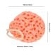 Large Charcoal Mesh Shower Puff & Loofah Ball - Essential Skin Care for Men & Women | Orange Bath Sponge in Bulk - Buy Online on GoSupps.com