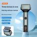 Buy Professional Electric Razor for Men - Detachable Wet/Dry Foil Shaver with Trimmer | 45 Min Runtime | Rechargeable LightCyan - Buy Online on GoSupps.com
