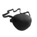 Healvian 2pcs Amblypia Eye Patch Pirate Cosplay Props Single Eye Pirate Costume Eye Patch Eye Patches Black