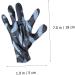 minkissy 1 Pair Hand Mask Hand Spa Gloves Hands Whitening Gloves Locking Glove Gauntlet Enhancing Gloves Moisturizing Foot Mask Hand Care Mask Hand Gloves Aluminum Platinum Paper Make up - Buy Online on GoSupps.com
