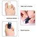 Healeved Toe Splint 2Pcs Set - Hammer Toe Straightener & Corrector for Crooked, Claw, Bent, Mallet Toe - Left Assorted Color - Buy Online on GoSupps.com