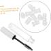 AUTSUPPL 11pcs Eyelash Tube Empty Mascara Tube Mascara Tubes Empty Mascara Wand Mascara Tubing Plastic White - Buy Online on GoSupps.com