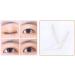 600PCS (300 Pairs) Nude Lace Naturally Style Double Eye Stickers Invisible Eyelid Tapes Self-Adhesive Eyelid Stickers Instant Eye Lift With Y Fork For Hooded Droopy Uneven Mono-eyelids(Wide Style) - Buy Online on GoSupps.com