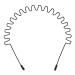 Unisex Hair Strips for Men & Women - Corrugated Feather Sports Accessories Slip-Resistant Hoop Clips (2 Pieces) - Buy Online on GoSupps.com