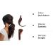 S-noilite 23 Straight Wrap Around Ponytail Clip in Hair Extension - Dark Auburn (58cm) Long Popluar Style - 23 Inch - Buy Online on GoSupps.com