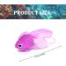 Jtkrew 28 PCs Neon Fish - Stretchy Rubber Goldfish Toys for Cats & Aquarium Decor - Buy Online on GoSupps.com