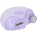 Electric Nail Clipper Anti Pinch USB Rechargeable Automatic Trimmer for Babies Seniors Efficient Manicure (Purple) - Buy Online on GoSupps.com