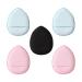 rongweiwang 5pieces for Ultimate Makeup Tool - Soft Sponge For Even And Natural Coverage Bottom Makeup Fit PU Cosmetic Accessories