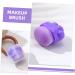 Didiseaon Portable Foundation Brush Artificial Fiber Purple Plastic Brush for Blush Brush Foundation Brush - Buy Online on GoSupps.com