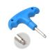 GOOACTION 1PC Golf Triangle Wrench Torque Tool Compatible with Adams Driver Fairway Wood Club Weight Blue