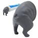 Topper De dentifriceCaca De Chien - 1 69x1.06x1.18 Pouce De dentifriceAnimal Cr atif Dispensateur Dr le | Silicone Chiot dentifriceSqueezer Universaal Amusing Bathroom Gadget Pour Les Amoureux De 1 unit (Lot de 1)