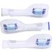 Travel Electric Toothbrush Head Covers - 6 Pack Clear Plastic Protective Caps for Oral-B Dual-Heads Replacement - Buy Online on GoSupps.com