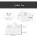 Rumyve2pcs Aquarium Feeding Bowl Acrylic Fish Feeding Dish Fish Feeding Food Dish with Suction Cup Aquarium Round and Square - Buy Online on GoSupps.com
